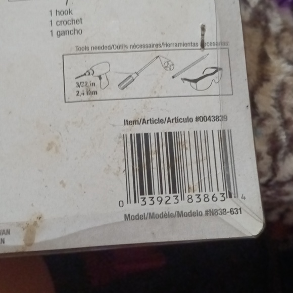 Brass shutter hinge kit new - Picture 6 of 6